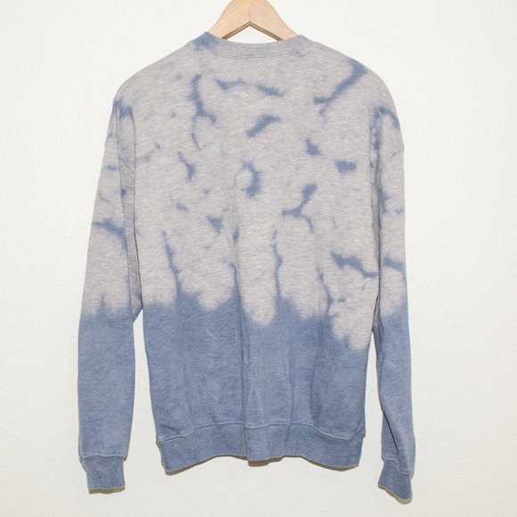 Wild Fable Blue Gray Tie Dye Sweatshirt - Picture 2 of 5